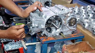 Complete Assembling of 70CC Motorcycle Engine [upl. by Martres691]