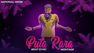 1st  winner 🏆 PUTA RARA FASTER BEAT SYNC MONTAGE  strikzvfxcontest2 [upl. by Sakram]