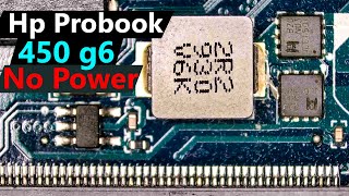 how to fix hp probook 450 g6 laptop power is not turning on [upl. by Cimah]