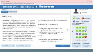 IBPS RRB PO 65 marks Oliveboard mock test solving and analysis [upl. by Llenrahs]