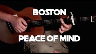 Boston  Peace Of Mind  Fingerstyle Guitar [upl. by Eberhard776]