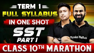 Complete CBSE SST  10th Part  1  Term  1 in One Shot  Marathon Series [upl. by Ever]