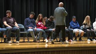 SHS Hypnotist  Seekonk High School Spirit Week [upl. by Falconer]