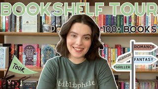 Bookshelf Tour  Lets explore my book collection [upl. by Ahsenrac155]