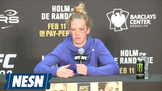 Holly Holm Full UFC 208 PostFight Press Conference [upl. by Glynis]