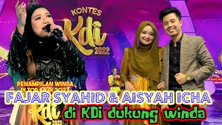 FAJAR SYAHID amp AISYAH ICHA DI KDI [upl. by Kristianson]