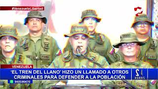 Venezuela organización criminal “Tren del Llano” lanza advertencia a Nicolás Maduro [upl. by Annai]