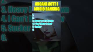 arcane Season 2 Music Ranking  ACT I [upl. by Eldwen]