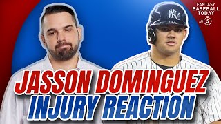 Jasson Dominguez Injury Reaction amp Waiver Wire Pitchers  Fantasy Baseball Advice [upl. by Aicena]