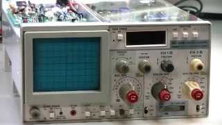 Sony Tektronix 305 DMM Oscilloscope Repair Introduction [upl. by Eitra688]