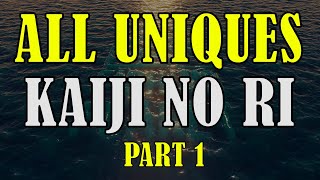 Fishing Planet  All UNIQUES Fish Location  Kaiji No Ri  Part 1 [upl. by Enelegna]