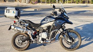 Rodolfinho da Z Testando BMW F 850 GS ADVENTURE  TRIPLE BLACK 2023 [upl. by Nylrebma169]