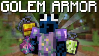 GOLEM ARMOR CraftersMC Skyblock 4 [upl. by Uol]