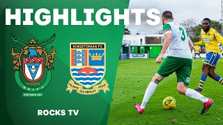 Highlights  Bognor Regis Town vs Kingstonian FC  61121 [upl. by Bashee]