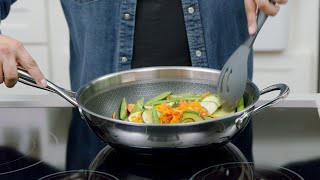 Pampered Chef Stainless Steel Nonstick Cookware 101 [upl. by Rhetta]