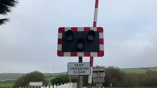 Intro to Bertwyn Level Crossing Carmarthenshire 291024 [upl. by Adnav]