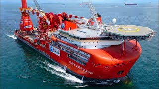 The 5 Best Pipe Laying Vessels In The World [upl. by Ettigirb900]