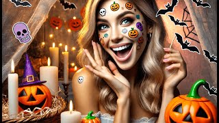 🎨 Furimuk 4 Pairs Halloween Eye Shadow Stickers Eyeliner  Best Halloween Stickers for Face 🎨 [upl. by Nolra734]