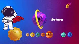 The Solar System Song A Fun Musical Journey Through Space SolarSystemSong KidsMusic [upl. by Riki]