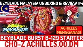 ACHILLES MENGGANAS B129 ChoZ Achilles 00Dm  Beyblade Malaysia Unboxing amp Review 4 [upl. by Ibrahim]