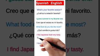 LEARN SPANISH AND ENGLISH EASILY [upl. by Beare421]