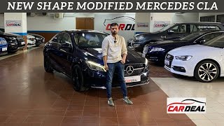 Modified Mercedes CLA 200d  AMG kit installed😍 Affordable Luxury cars in Delhi  Cardeal [upl. by Ahtimat]