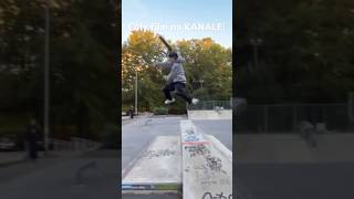 Największy GAP Na SKATEPARKU skate tricks skatepark [upl. by Aynav409]