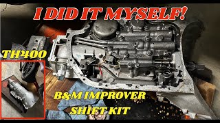 FIRST TIME DOING THIS  TH400 BampM SHIFT IMPROVER KIT  1971 CHEVELLE MALIBU RESTOMOD [upl. by Acilejna688]