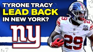 Can Tyrone Tracy Become the new Starting Running Back in New York  PFF [upl. by Enairda]