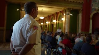 911 firefighter recalls his experience 23 years later at the Montana Capitol [upl. by Wynne]