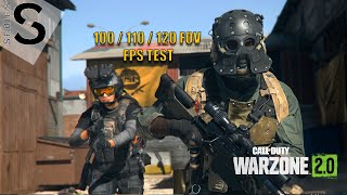 Call of Duty Warzone 2  100  110  120 FOV FPS Test  Xbox Series S  Gameplay  4K  Framerate [upl. by Heringer114]