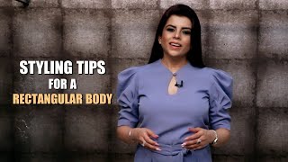 Styling Tips For Rectangular Body  Dressing Ideas  Body Shapes  Jasminum Fashion Designer  Ep88 [upl. by Cirdec]