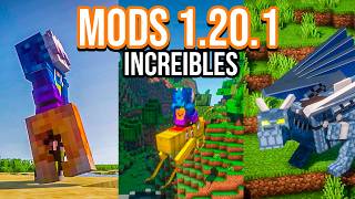 TOP 14 INDISPENSABLES MODS de MINECRAFT 1201 [upl. by Gorrian]