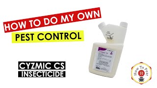 How To Do My Own Pest Control  Cyzmic CS Insecticide Concentrate [upl. by Charin]