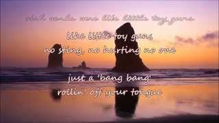 Carrie Underwood  Little Toy Guns with lyrics [upl. by Rustie]