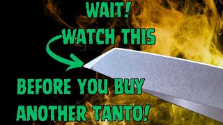 YOU NEED TO SEE THIS BEFORE YOU BUY AN EDC TANTO [upl. by Tavie]