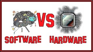 The Difference Between Software and Hardware [upl. by Nimajeb]