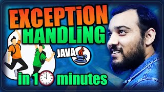 What is Exception in Java  l Exception Handling in Java with Example 🔥  Coding Wallah Sir [upl. by Lorsung722]