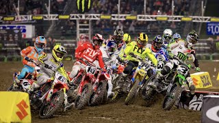 Supercross Rewind  2018 Anaheim 1  450SX Main Event [upl. by Alyakem]