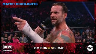 CM Punk and MJF Clash On The Mic [upl. by Marder]