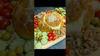 Baked camembert in cheesy sourdough  charcuterie board charcuterie cheeselover [upl. by Clellan]