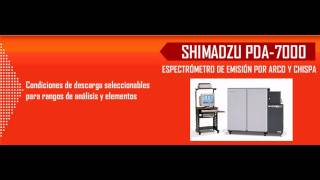 Espectrómetro de Emisión por Arco y Chispa Shimadzu PDA7000 [upl. by Rehposirhc163]