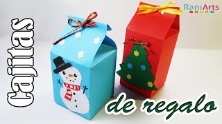 CAJITAS PARA REGALOS  DIY  GIFT BOX [upl. by Jadda118]