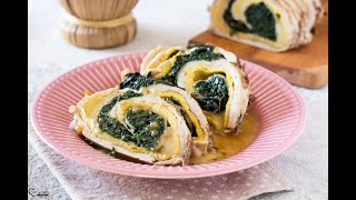 ROTOLO DI TACCHINO AL FORNO FARCITO [upl. by Hniht]