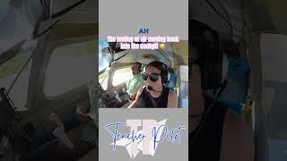 Opening the airplane door shocking flying pilot [upl. by Stanwinn]