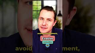 Evasive  Meaning Pronunciation and Synonyms English Word of the Day [upl. by Mayer701]