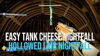 Patched  Doesnt Work Anymore The Hollowed Lair Tank Cheese for MasterGM Nightfalls  Season 15 [upl. by Hazeghi]