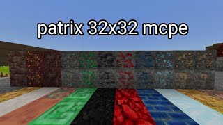 download patrix texture 32x32 mcpe 120 realistic amp no lag [upl. by Georas506]