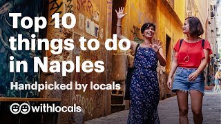 🏖️ The Top 10 things to do in Naples  WHAT to do in Naples amp WHERE to go by the locals 🍕 [upl. by Yruama]