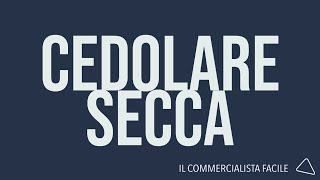 Cedolare secca [upl. by Auqinaj67]